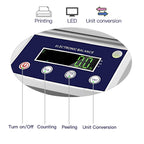 High-Precision Laboratory Digital Analytical Balance Electronic Scales Industrial Scale (10kg/0.1g (Square Pan))