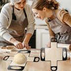 Silicone Bread Sling Mat - Reusable Sourdough Bread Making Loaf Pan Lifter Liner Non-stick & Easy Clean Dough Transfer Mats with 4 Handles Fits for 9x5" or 1.5lb Loaf Pans