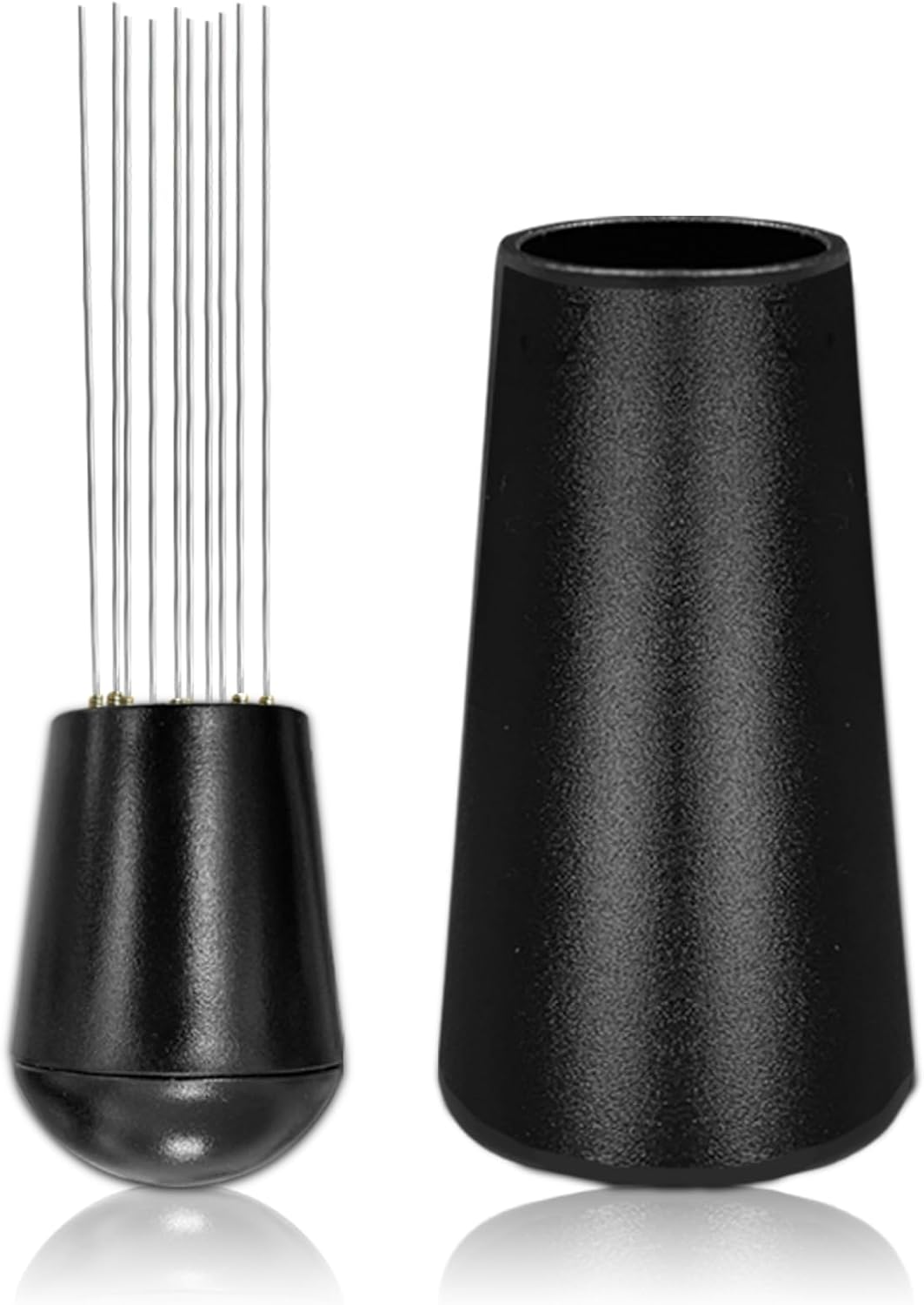 WDT tool, Espresso Distribution Tools, 12 x 0.35mm 304 Stainless Steel Needles Distributor, Espresso Coffee Stirrer for Barista