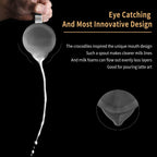 MHW-3BOMBER Espresso Milk Frothing Pitcher Steaming Pitcher Stainless Steel Milk Coffee Cappuccino Latte Art Barista Cup 20oz/600ml (Sanding) P5136S-OS