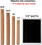 GOBAM Wood Rolling Pin, Large - Dough Roller for Pasta, Cookies, Pie, Pizza, Chapati, Fondant, Rolling Pins for Baking, Bread Making Tools and Supplies - 14.5 x 1.6 Inches