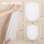 2 PCS Silicone Bread Sling with Dough Kneading Bag, Non-Stick & Easy Clean Round Reusable Silicone Baking Mat, for Dutch Oven, 500 Degrees Heat Resistant