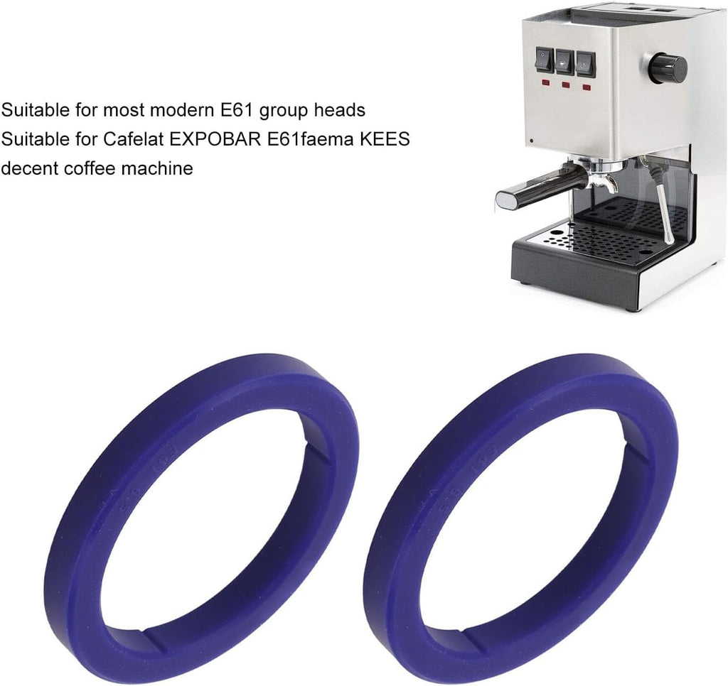 E61 Group Head Gasket 8.5mm, Silicone Seal Ring Replacement Universal E61 Group Gasket Kit