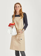 Caldo Crossback Kitchen Apron for Cooking (Bone)