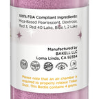 Bakell - Pink Rose Tinker Dust (4g, 1x Mini Spray Pump) Edible Glitter for Food, Desserts, and Beverages!