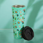 BJPKPK 34oz Stainless Steel Insulated Tumbler With lid And Straw Travel Coffee Thermal Tumblers Cup For Women And Men,Passionate Pink