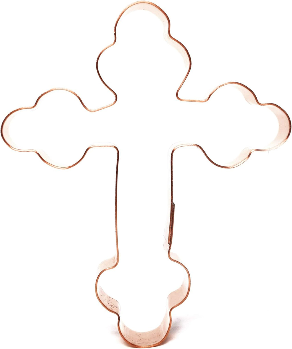 St. Nicholas's Cross Cookie Cutter 4.5 Inch Handcrafted in USA by The Fussy Pup