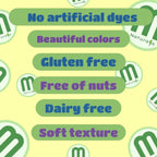 Manvscakes, Natural Rainbow Sprinkles, No Artificial Dyes, Gluten Free, Nut Free, 3 ounces, Cake Decorations, Cupcake Sprinkle Blend, Baking, Birthday Cake, Ice Cream Topping