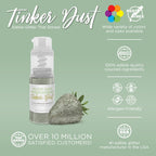 Bakell - Silver Sage Tinker Dust (4g, 1x Mini Spray Pump) Edible Glitter for Food, Desserts, and Beverages!