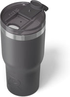 RTIC 20oz Essential Tumbler with Lid, Insulated, Stainless Steel, Metal, Double Wall Vacuum-Insulation, Ceramic Lined, Travel Cup for Iced Coffee, Tea, Hot and Cold Drink, Graphite