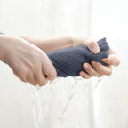 Artoid Mode 100% Cotton White Light Dark Grey Waffle Weave Kitchen Dish Cloths, 12x12 Inch Ultra Soft Absorbent Quick Drying Kitchen Dish Towels Set of 6, Multicolor