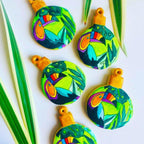 Christmas Ornament Cookie Cutters 8Pcs, Large Cookie Cutters Sturdy Stainless Steel Fondant Dough Cutters for Baking Christmas Decoration