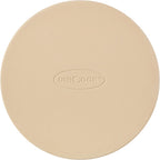 Unicook Round Pizza Stone 12 Inch, Cordierite Bread Baking Stone for Oven and Grill, Thermal Shock Resistant, Including Dough Scraper