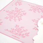 Cake Decorating Stencil for Tall Buttercream Cake, Royal Icing, Ganache, Paint, Airbrush (Poise)