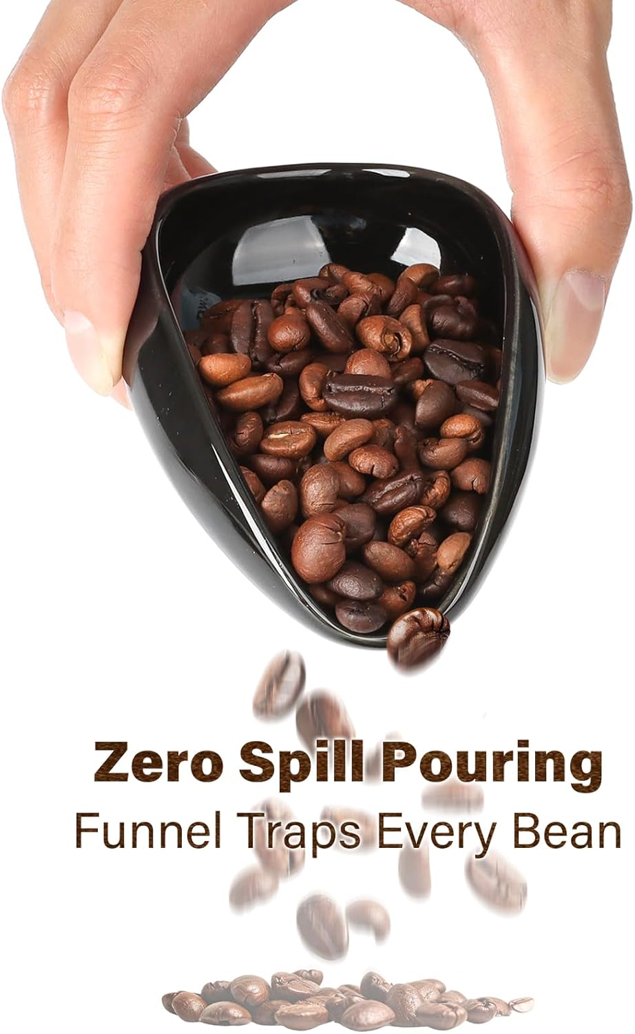 KitchenTour Ultimate Coffee Kit - Ceramic Dosing Cup + Anti-Static Sprayer + Grind Size Ruler - 3-in-1 Pro Set: Measure, Spray, Validate