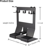 GIB Espresso Accessories Organizer Rack Tamper Holder Station, Heavy Duty Steel Stand for Coffee Distributor 51-54mm Portafilter Storage for Bar Home Office