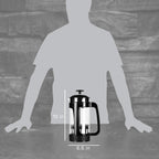 ESPRO - P3 French Press Coffee Maker – Patented Double Microfilter for Sludge and Grit Free Coffee, Black, 32 oz