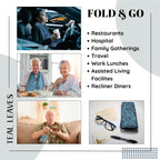 Adult Bib Scarf - Dignified Alternative to Bibs | Washable and Reusable Clothing Protectors for Eating