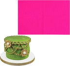 GROWTAIL Cake Fondant Impression Mat, Impression Lace Mold Fondant Cake Decorarting Tools-Spring Bloom/Spiricle/Crocodile Alligator Pattern (Crocodile Alligator Pattern)