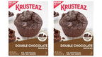 Krusteaz Muffin Mix, Double Chocolate Muffin Mix, Made with Real Chocolate Chips & No Artificial Flavors, Colors or Preservatives, 20 OZ Box (Pack of 2)