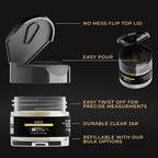 Brew Glitter Gold Edible Drink Glitter 1x 4g Jar for Cocktails, Beer, & Beverages