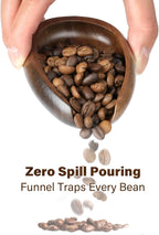 KitchenTour Organic Coffee Kit - Wooden Dosing Cup & 8ml Anti-Static Sprayer - 2-in-1 Barista Set for Espresso/Cold Brew