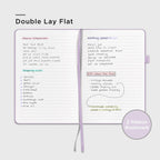 &And Per Se Lined Journal Notebook (5 Packs), 160 Pages, A5 5.7 x 8 inches College Ruled Thick Paper Notebook Journals for Writing, Hardcover Notebooks for Women Men Office School (Lavender)