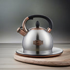 Tea Kettle -2.8 Quart Tea Kettles Stovetop Whistling Teapot Stainless Steel Tea Pots for Stove Top Whistle Tea Pot