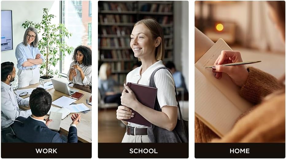 &And Per Se Lined Journal Notebook, 160 Pages, A5 5.7 x 8 inches College Ruled Thick Paper Notebook Journals for Writing, Hardcover Notebooks for Women Men Office School (1 Pack, Lime Green)