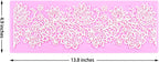 Flower Embossing Candy Silicone Mold Lace Pattern Sugar Craft Cake Decoration, Lace Mat Wedding Cake Decoration Tool