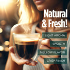 VitaCup Mineral Coffee with Trace Minerals, Hydrate, Replenish & Restore w/All Natural Sea Minerals, Electrolytes, Organic Coffee, Single Origin, Medium Dark Roast, Ground Coffee, 4 Bags 10oz Each