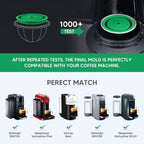 Refillable Vert*o Coffee Capsules DISCS Reusable filters Refillable Coffee PodS for VERT*OLINE & VERT*O capsules, compatible with VERT*OLINE & VERT*O pods