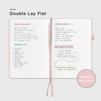 &And Per Se Lined Journal Notebook, 160 Pages, A5 5.7 x 8 inches College Ruled Thick Paper Notebook Journals for Writing, Hardcover Notebooks for Women Men Office School (1 Pack, Pink)