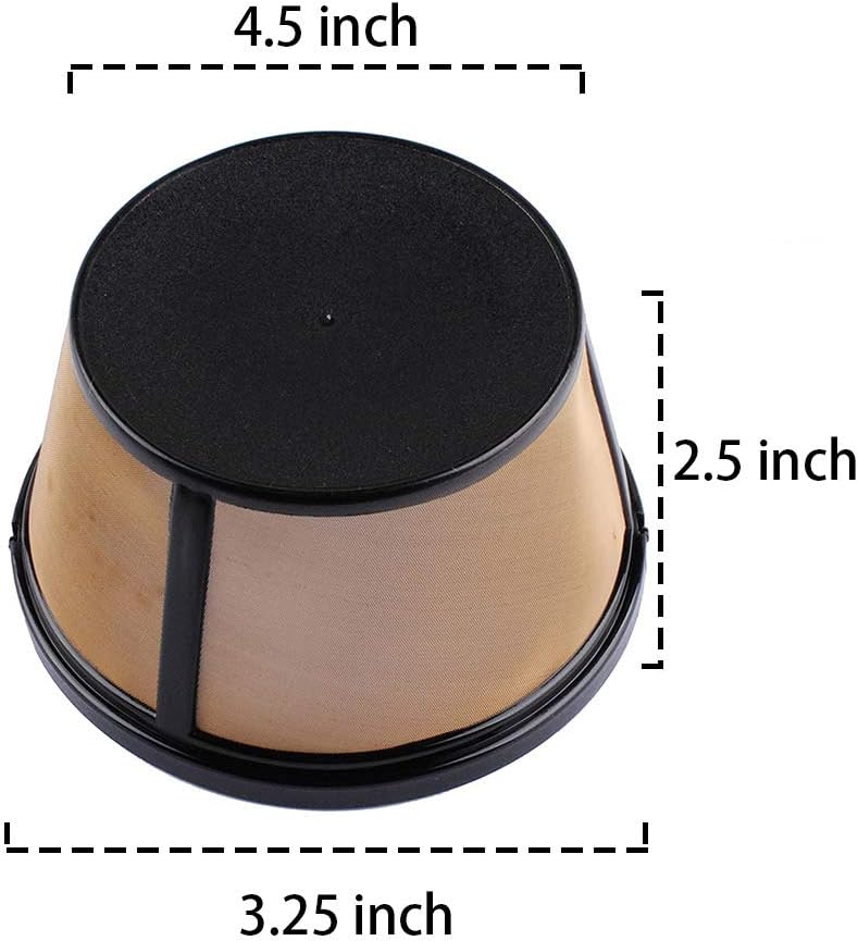 Permanent Basket-Style Coffee Filter designed for Mr. Coffee 10-12 Cup Basket-Style Coffeemakers