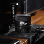 IKAPE 58MM Coffee Distributor, Black Design of Bottom Propeller, Gravity Adaptive Espresso Distributor Fits All 58.35MM Espresso Portafilter, Compatible with 58.35MM Rancilio Bottomless Portafilter