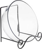 Bard's Wrought Iron Bowl or Deep Platter Stand, 9.375" H x 10.25" W x 7.625" D (For 12" - 16" Bowls or Deep Platters), Pack of 10