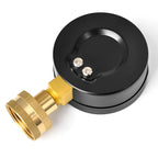 MEANLIN MEASURE 0-200Psi Water Pressure Gauge, 3/4" Female 2.5" FACE DIAL Water Pressure Test Gauge, Water Pressure Gauge for Home with Sealing Ring