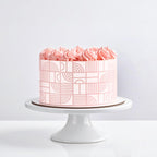 Long Border Cake Stencil, 4" x 12.75" (PIET)