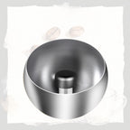 Espresso knock box –Stainless Steel,Coffee Knock box –Magnetic Base Removable Vertical Knock Bar,Knock Box with Shock-Absorbing and Non-Slip Base,Espresso Machine Accessories