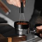 WDT Tool Espresso Distribution Kit with Magnetic Stand, 6 x 0.4mm Ultra-Fine 304 Stainless Steel Needles, Espresso Distribution Tool,Essential WDT Tool Accessory for Coffee Lovers & Home Brewers