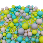 Edible Pastel Sugar Pearls Candy Sprinkles 120G/ 4.23Ounce Baking Cake Sprinkles Cupcake and Cake Topper Cookie Decorations Wedding Party Valentines Halloween Christmas Supplies