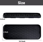 Drip Pan Compatible with 1 Gallon Drink Dispenser, 1 Pcs Silicone Tray Mat for DD&HAPP 1 Gallon Glass Drink Dispenser