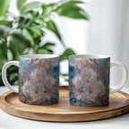Colorful Flower blooms Coffee Mug - Spring Floral Lover Mugs Gifts for Women Men - Birthday, Christmas Gift for Friend Mom Dad Wife Husband - 11oz Printed Ceramic Cup