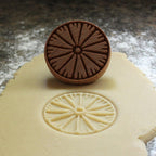 Wood Cookie Stamp, 2.5 Inch (Citrus Slice CS-080)
