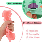 Actvty Halloween Candy Mold Silicone Chocolate Molds, 4 Packs Pumpkin Molds and Ghost Molds for Making Chocolate, Jelly, Gummy, Snack, Wax Melt, Ice Cubes, Cake Decor