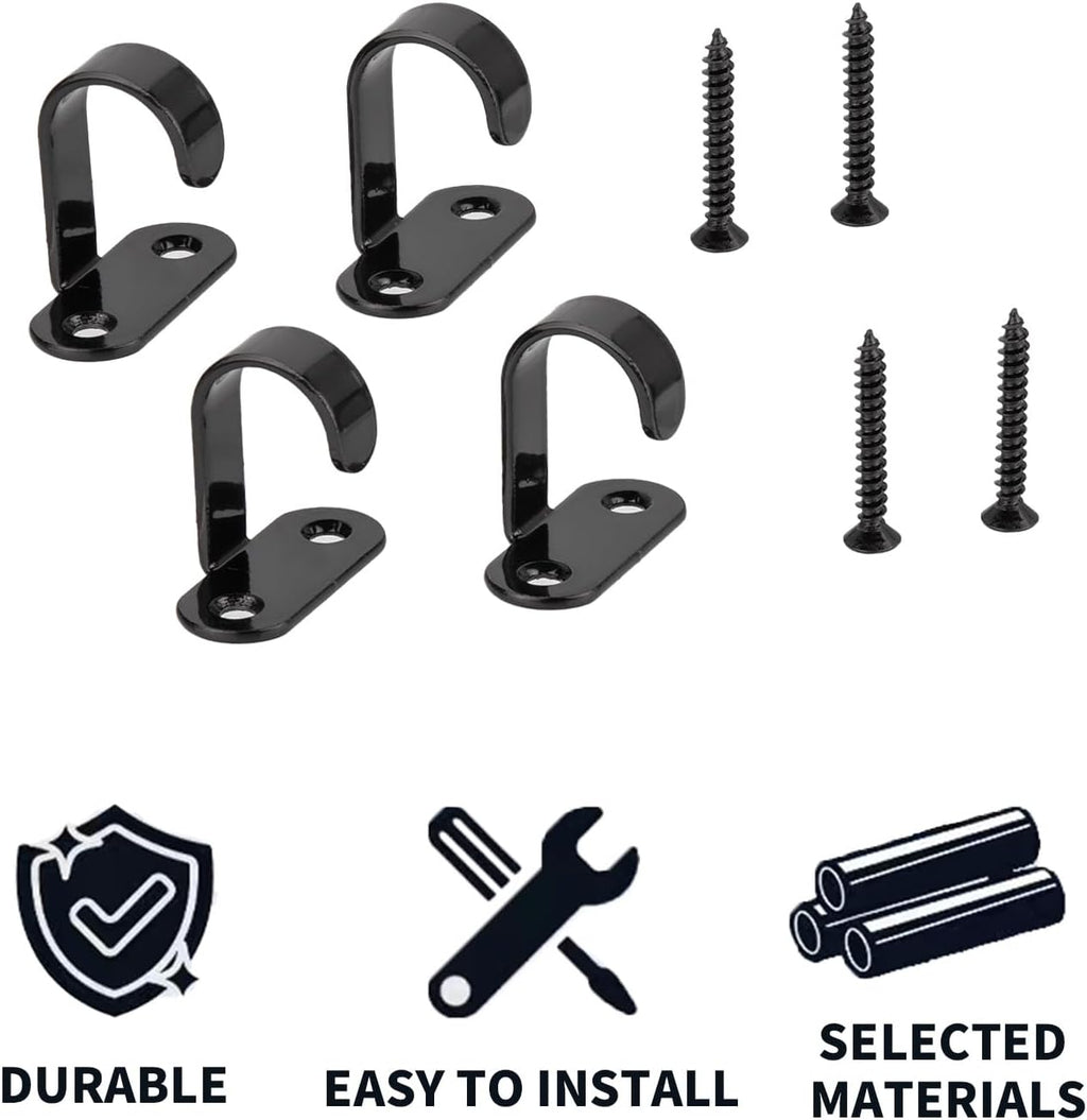 Ceiling Hooks, 20 Pcs Screw Mounted Ceiling Hooks for Hanging Plants, Under Cabinet Cup Hooks, Under-Shelf Towel/Robe Hook Clothes Hook Heavy Duty for Bathroom Kitchen Cabinet