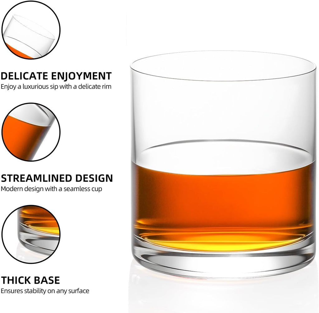 KAMMAK 410ml Barlean Whisky Glasses