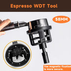 58mm WDT Tool ，Espresso Stirrer Distribution Tool,Compatible with E61, Flair 58, ECM etc.Portafilter 58mm,Adjustable Height,with Magnetic Suction