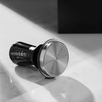 IKAPE 58.3MM Semi-Transparent Espresso Coffee Tamper, Premium Barista Coffee Tamper with Calibrated Spring Loaded, 100% Flat Stainless Steel Base Tamper for Espresso Machine(New Upgrade)