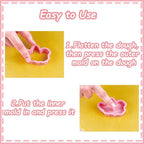 8 Corgi Dog Cookie Cutters Set, 3D Puppy Cookie Stamps, Cupcake Pancake Apple Pie Pastry Biscuit Molds, Cookie Baking Molds for Dog Party Decorations (Corgi)